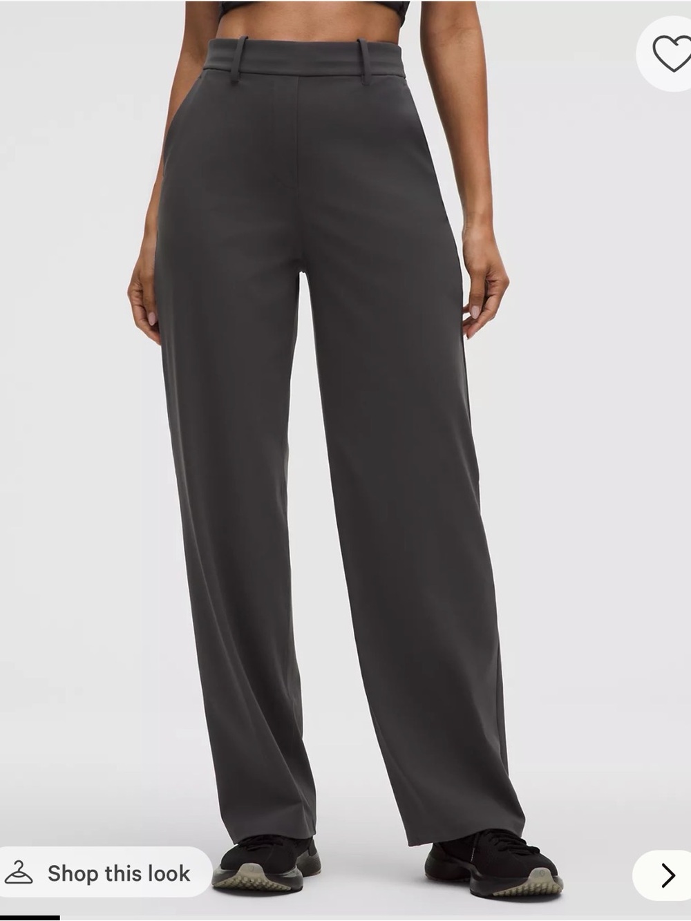 Lululemon Daydrift High-Rise Straight-Leg Trouser
Regular Graphite Grey